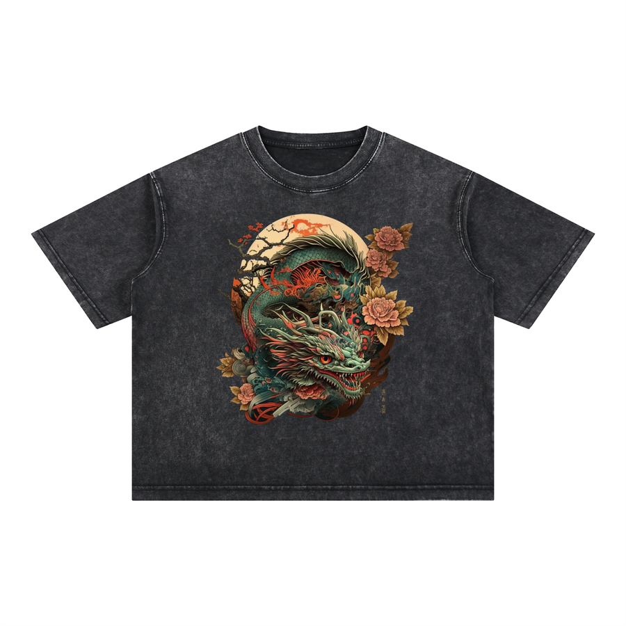 Moon Dragon Bloom Tee