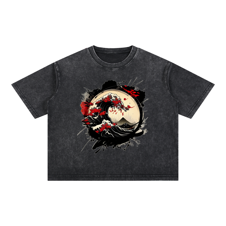 Red Wave Tee